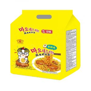 Лапша быстрого приготовления YITIANYIMIAN с вкусом ЯИЧНОГО ЖЕЛТКА 130гр/5пач/8бл (цена за штуку)