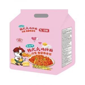 Лапша быстрого приготовления YITIANYIMIAN с вкусом ИНДЕЙКИ С СЫРОМ 140гр/5пач/8бл (цена за штуку)