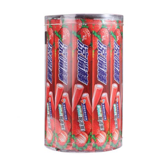 Мармелад HONGYUAN с КЛУБНИЧНЫМ  вкусом КИСЛЫЕ16гр/40шт/12бл (цена за штуку)