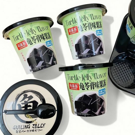 Желе YOUWEIKE вкус ЧЕРНОГО ЧАЯ 115гр/10шт/16бл (цена за штуку)