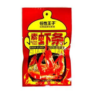 Снек соевый WAYWARD PRINCE с вкусом ПРЯНОЙ КРЕВЕТКИ 20гр/30шт/14бл (цена за штуку)