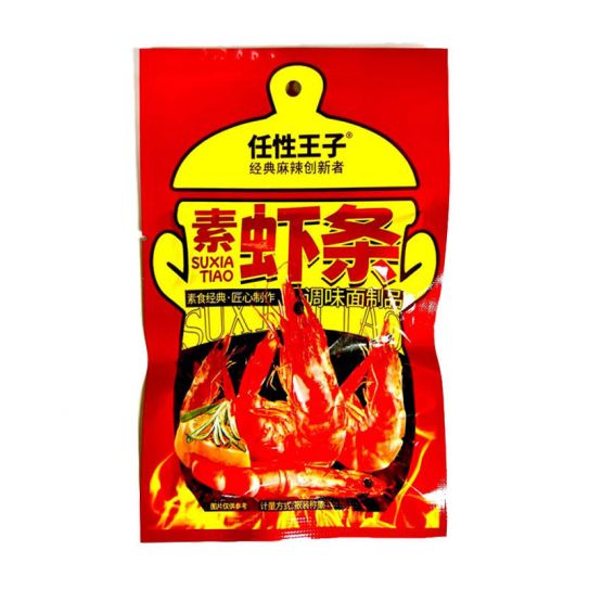 Снек соевый WAYWARD PRINCE с вкусом ПРЯНОЙ КРЕВЕТКИ 20гр/30шт/14бл (цена за штуку)