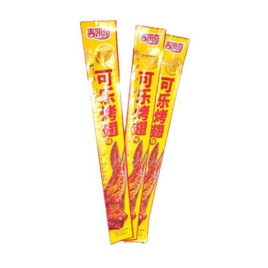 Снек соевый CAGE с вкусом КУРИНЫХ КРЫЛЫШЕК НА ГРИЛЕ 15гр/30шт/14бл (цена за штуку)