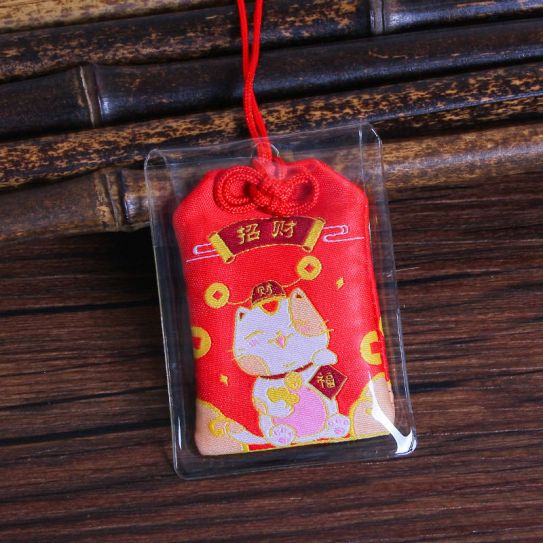 Счастливый талисман любовный узел "Счастливый котенок" 17