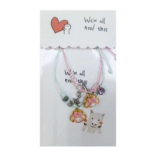 Браслеты парные 3 Куроми (блистер)