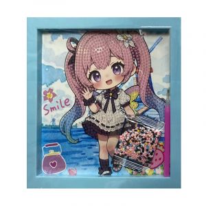 Картина по номерам 1 20 х 20 Мику Хатсуне