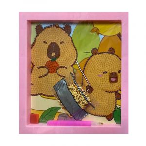 Картина по номерам 4 20 х 20 Капибара