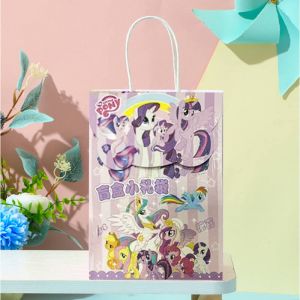 Набор канцелярский 4 Пони (Блокноты 2 шт, закладки, ручка, значок, пинцет)