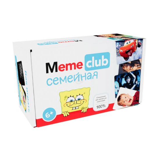 Карточная настольная игра Мем-club семейная