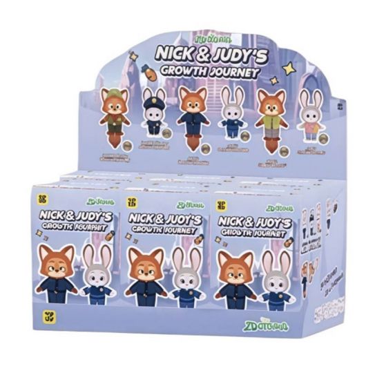 Набор фигурок в таинственных коробках из 6-ти штук Зверополис 2