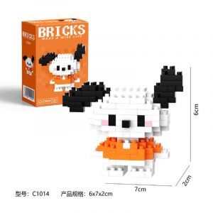 3Д конструктор из мини блоков BRICKS Почакко