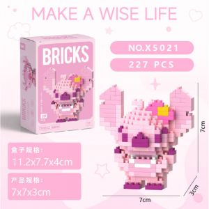 3Д конструктор из мини блоков BRICKS Ангел 1