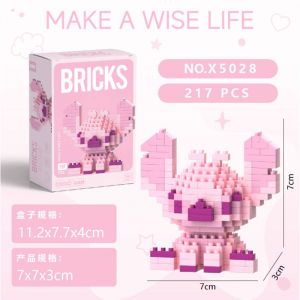 3Д конструктор из мини блоков BRICKS Ангел 2