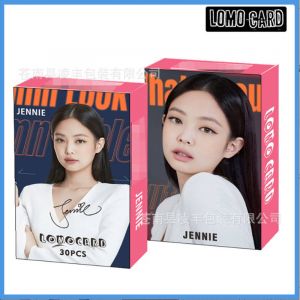 Фотокарточки LOMO CARD K-POP 1 односторонние 30 штук (8 на 5 см) 022 Black Pink (22)