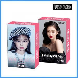 Фотокарточки LOMO CARD K-POP 1 односторонние 30 штук (8 на 5 см) 025 Black Pink (25)