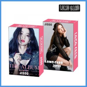 Фотокарточки LOMO CARD K-POP 1 односторонние 30 штук (8 на 5 см) 028 Black Pink (28)