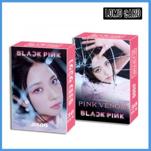 Фотокарточки LOMO CARD K-POP 1 односторонние 30 штук (8 на 5 см) 031 Black Pink (31)