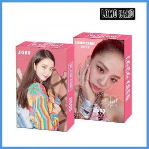 Фотокарточки LOMO CARD K-POP 1 односторонние 30 штук (8 на 5 см) 033 Black Pink (33)