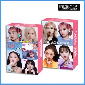 Фотокарточки LOMO CARD K-POP 1 односторонние 30 штук (8 на 5 см) 035 Black Pink (35)