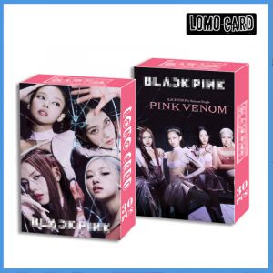 Фотокарточки LOMO CARD K-POP 1 односторонние 30 штук (8 на 5 см) 037 Black Pink (37)