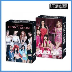 Фотокарточки LOMO CARD K-POP 1 односторонние 30 штук (8 на 5 см) 041 Black Pink (41)