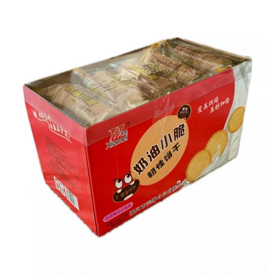 Печенье XIARNEI вкус СЛИВОЧНЫЙ (ж) 45гр/20шт/12Бл (цена за штуку)