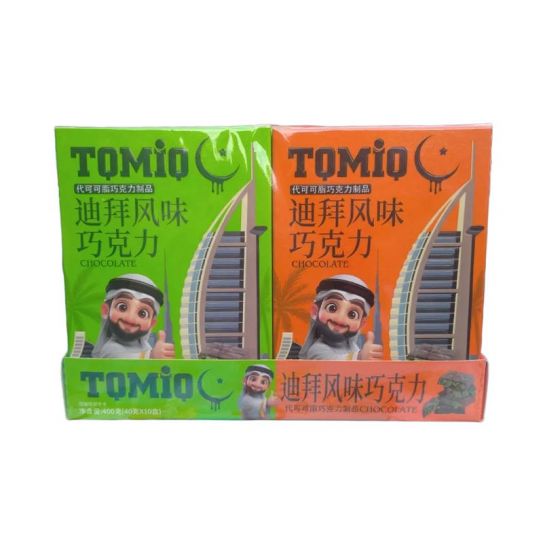 Шоколад TOMIO ДУБАЙСКИЙ 40гр/10шт/6бл (цена за штуку)