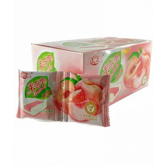 Жевательная резинка LITTLE BALD HEAD с вкусом КЛУБНИКА 16гр/30шт/20бл (цена за 2 штуки)