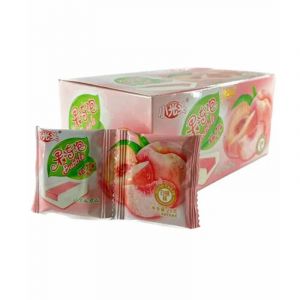 Жевательная резинка LITTLE BALD HEAD с вкусом ПЕРСИК 16гр/30шт/20бл (цена за 2 штуки)