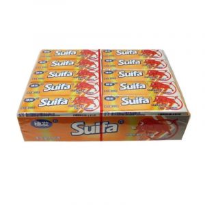 Жевательная резинка SUIFA вкус ТРОПИЧЕСКИХ ФРУКТОВ 25гр/20шт/16бл (цена за штуку)