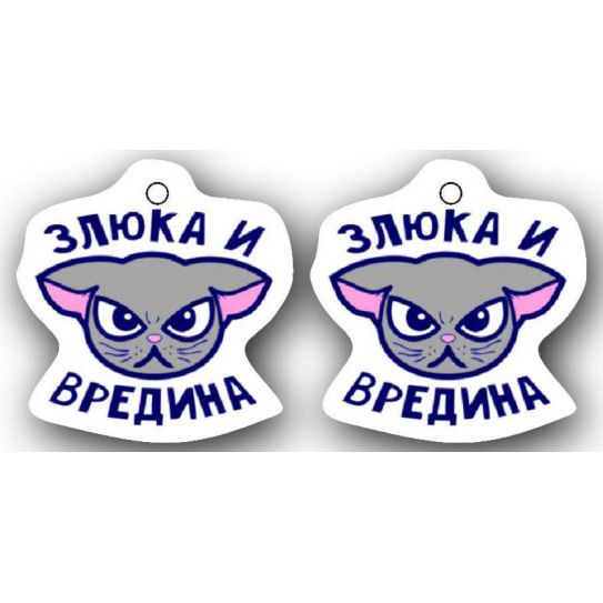 акриловые серьги 2-58