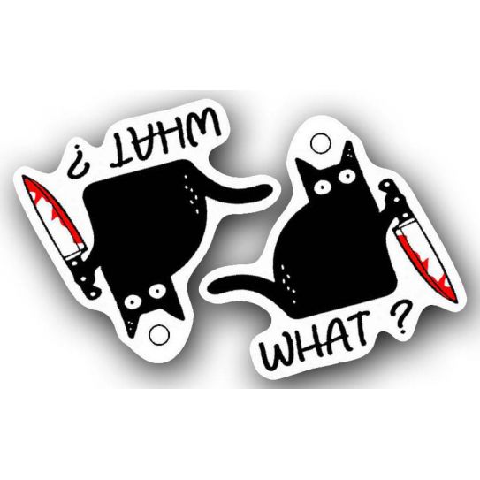 акриловые серьги 2-109