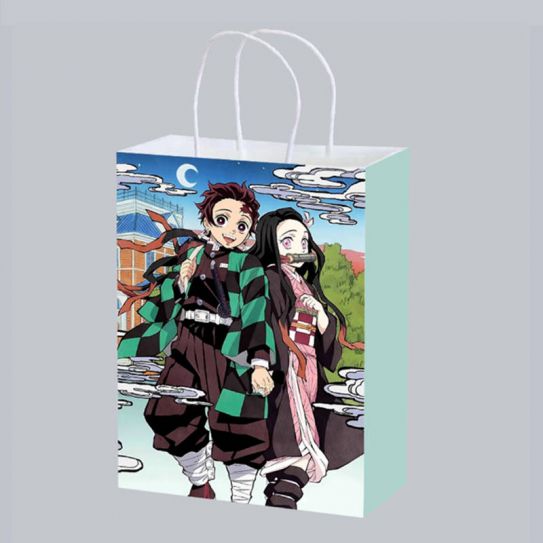 Подарочный пакет Клинок рассекающий демонов 21 на 15 см