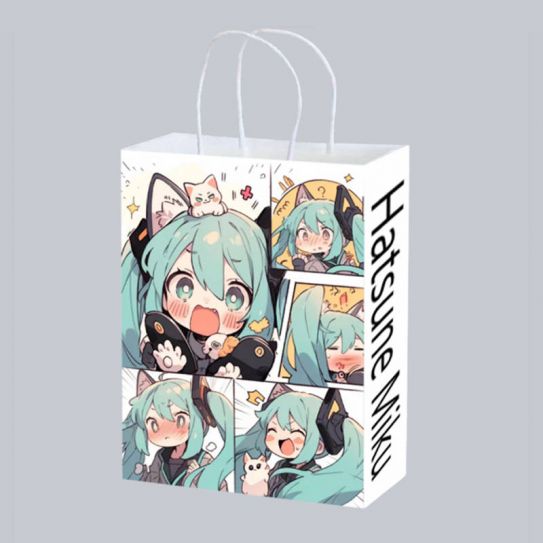 Подарочный пакет Мику Хатсунэ 1 21 на 15 см