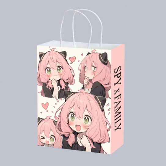 Подарочный пакет Семья шпионов Анечка 21 на 15 см