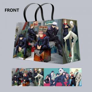 Подарочный пакет большой Магическая битва 60 на 43 см