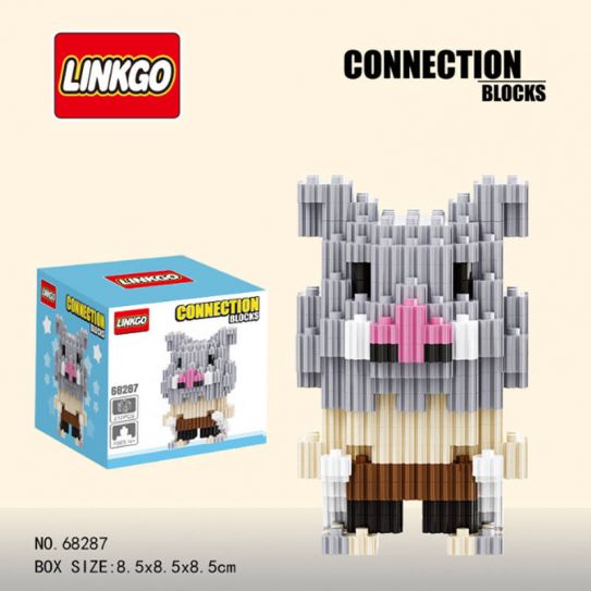 Конструктор Клинок рассекающий демонов Иноске (212 блока, 8 на 5 см)