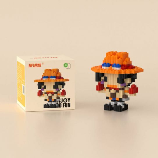 Конструктор Ван Пис Портгас Д. Эйс (183 блока, 6,2 на 4,1 см)