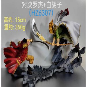 Аниме фигурка Ван Пис Гол Д. Роджер против Белой Бороды  (15 см.)