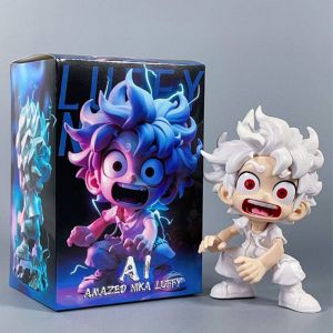 Аниме фигурка Ван Пис Чиби - Луффи гир (цветная коробка)