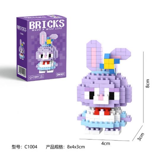 3Д конструктор из мини блоков BRICKS Заяц
