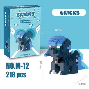 3Д конструктор из мини блоков BRICKS Пони 2