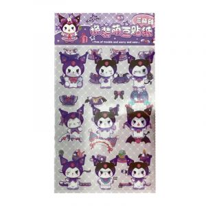 Набор стикеров на прозрачной пленке Куроми