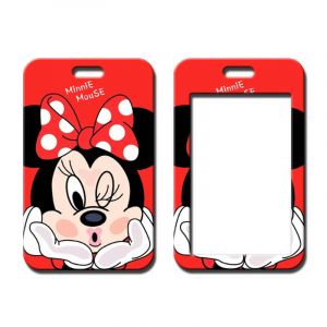 КартХолдер с цветной лентой Минни Маус