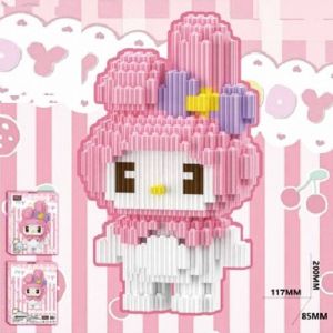 Конструктор из блоков Санрио  (1535 блоков, 20х11х8см)