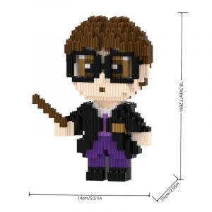 Конструктор из блоков Гарри Поттер  (1433 блока, 18х14х7см)