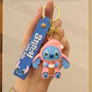 Брелок резиновый Стич 5