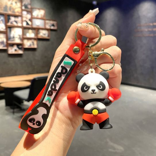 Брелок резиновый Панда