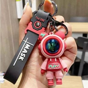 Брелок резиновый Космонавт 4