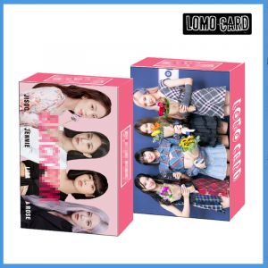 Фотокарточки LOMO CARD K-POP 1 односторонние 30 штук (8 на 5 см) 042 Black Pink (42)